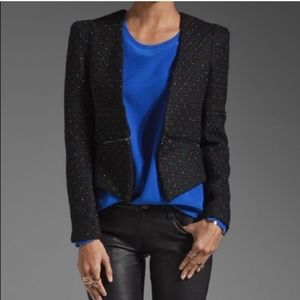 Anthropology Polka Dot Blazer